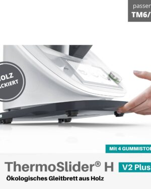 ThermoSlider® H | V2 Plus | Graphitgrau | Gleitbrett für Thermomix TM6, TM5